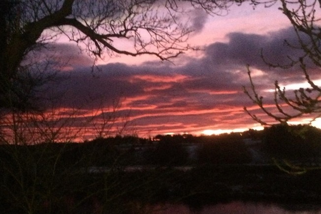 Gloaming at Home Farm